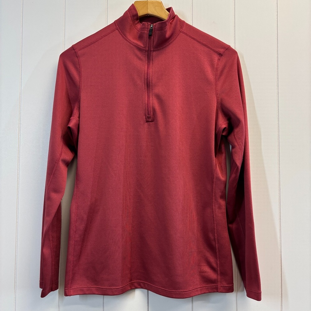 REI Womens Athleisure Active 1/4 Zip Pullover Top Size M Hiking Outdoors